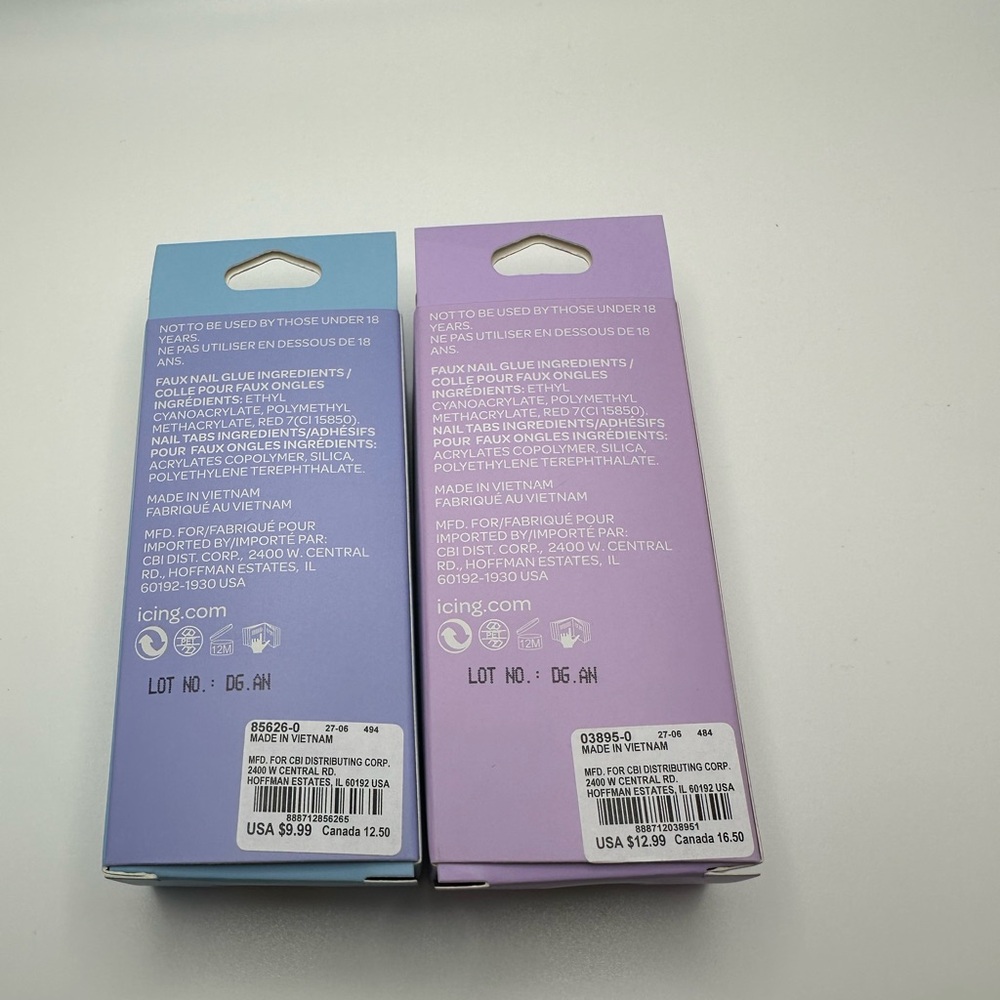 Mix And Match Dream Set 7 Pack Faux Nail Variety Bundle Vibrant Colors L7-4 - Picture 5 of 7